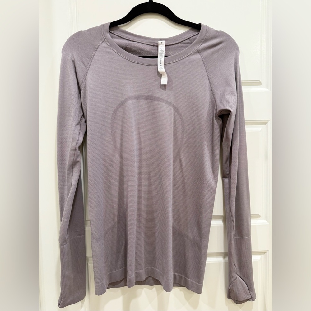 Lululemon Women's Long Sleeve Top in Lavender